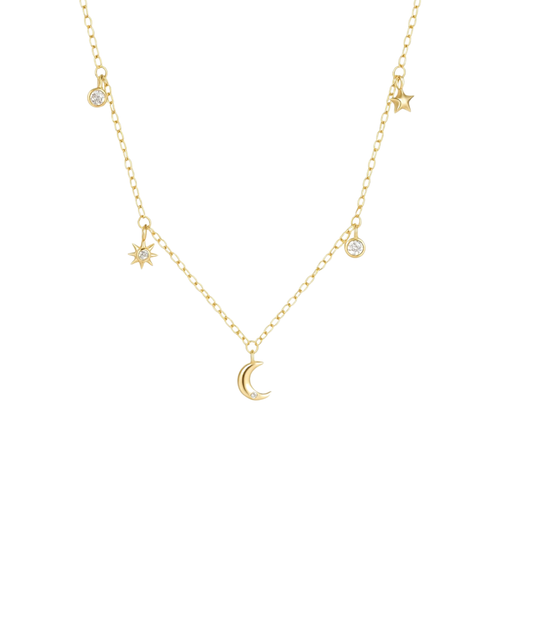 Luna Stardrop Necklace