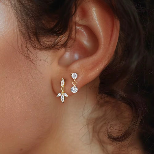 Lumière Mini Dangle Studs