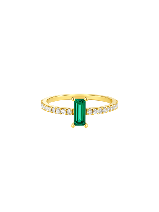 Lumière Baguette Ring