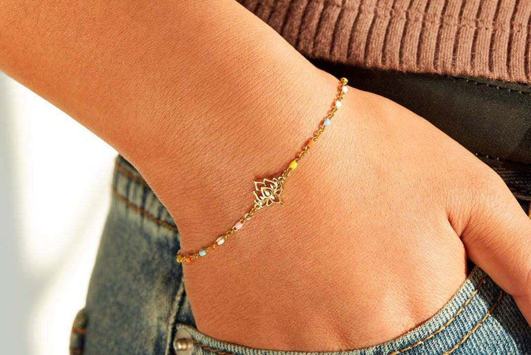 Lotus Bracelet