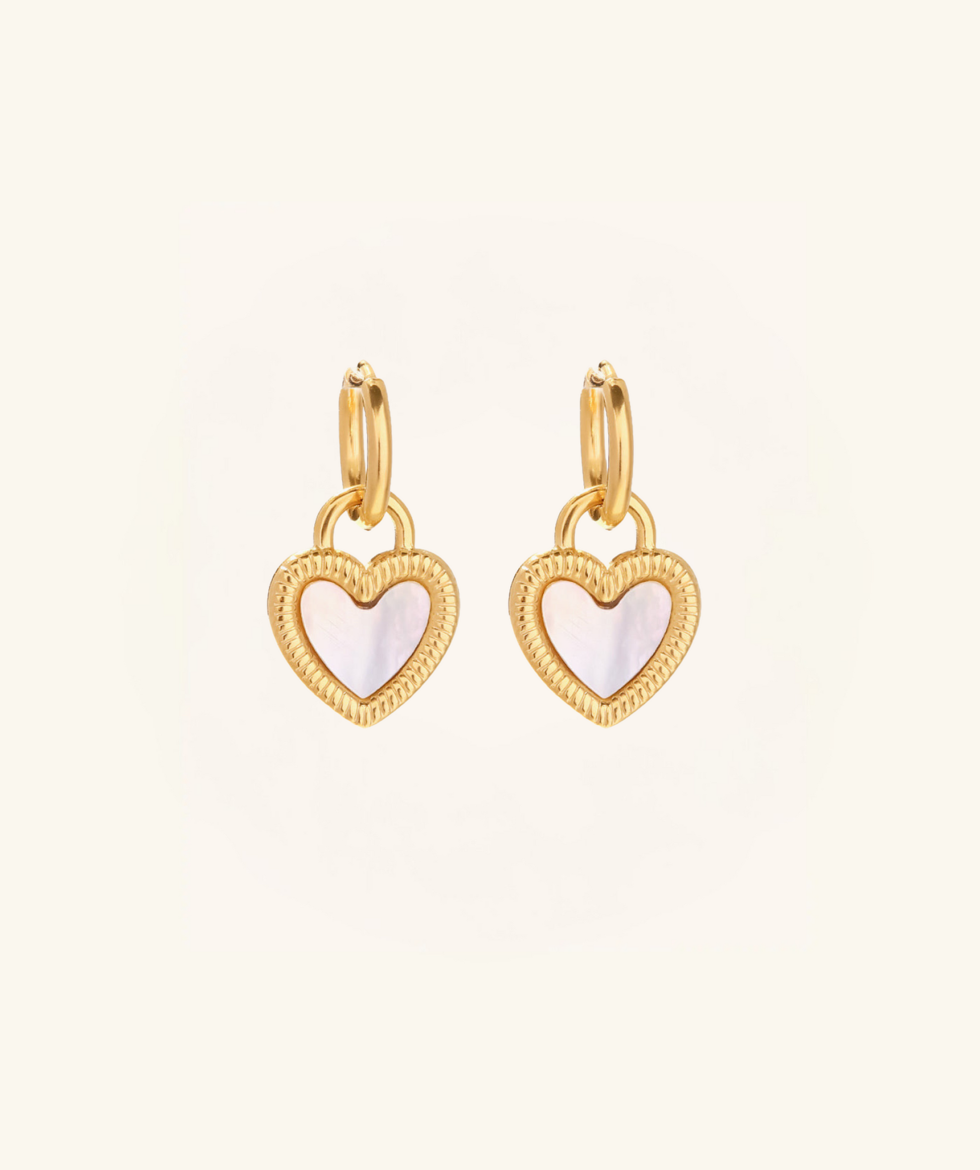 Shell Lovin Hearts Earrings
