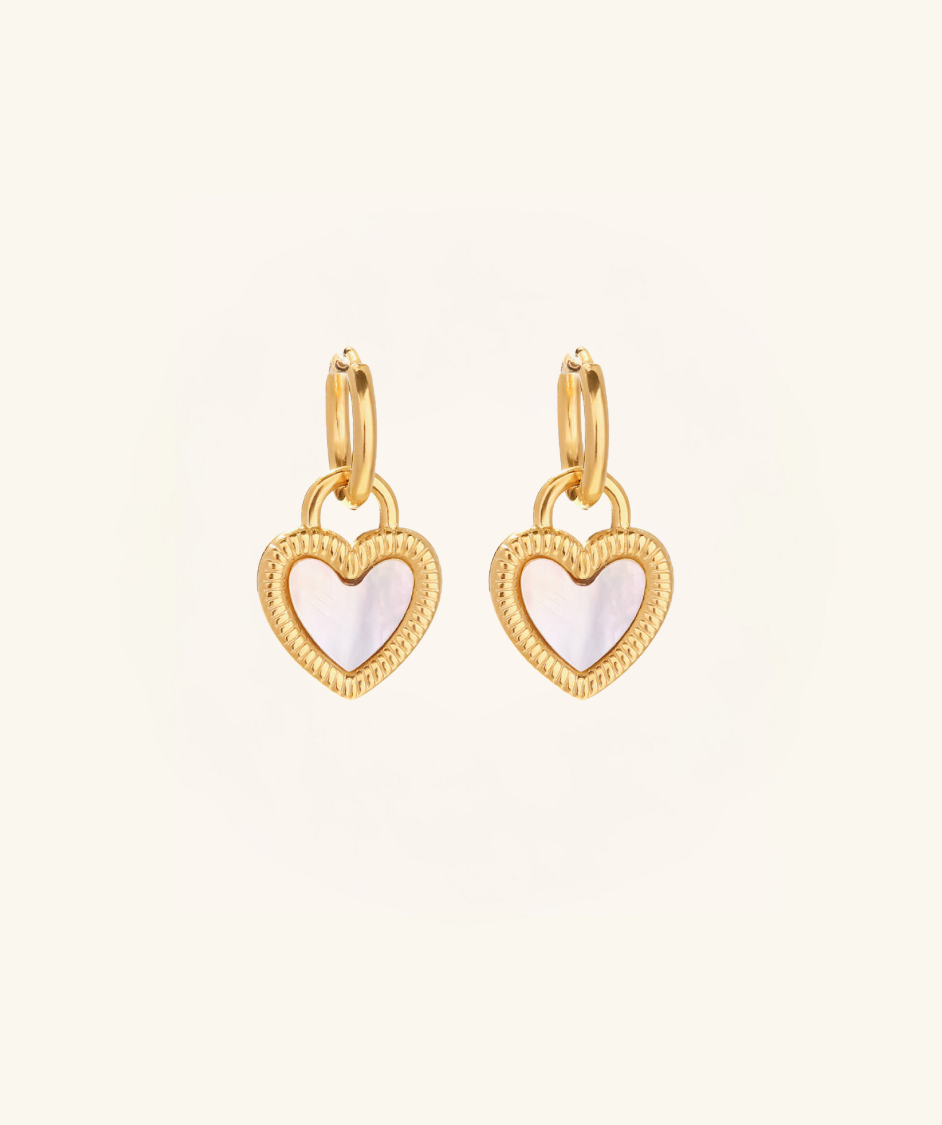 Shell Lovin Hearts Earrings