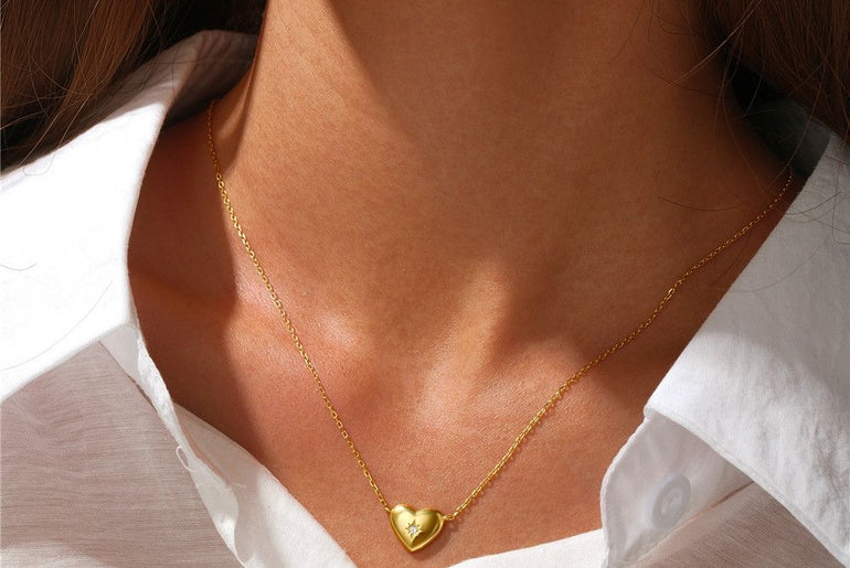 Starlit Heart Necklace