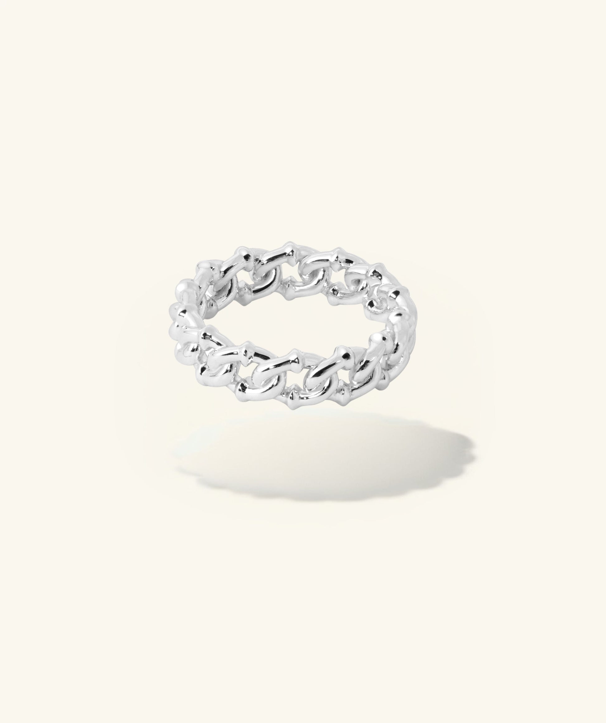 Hollow chain ring