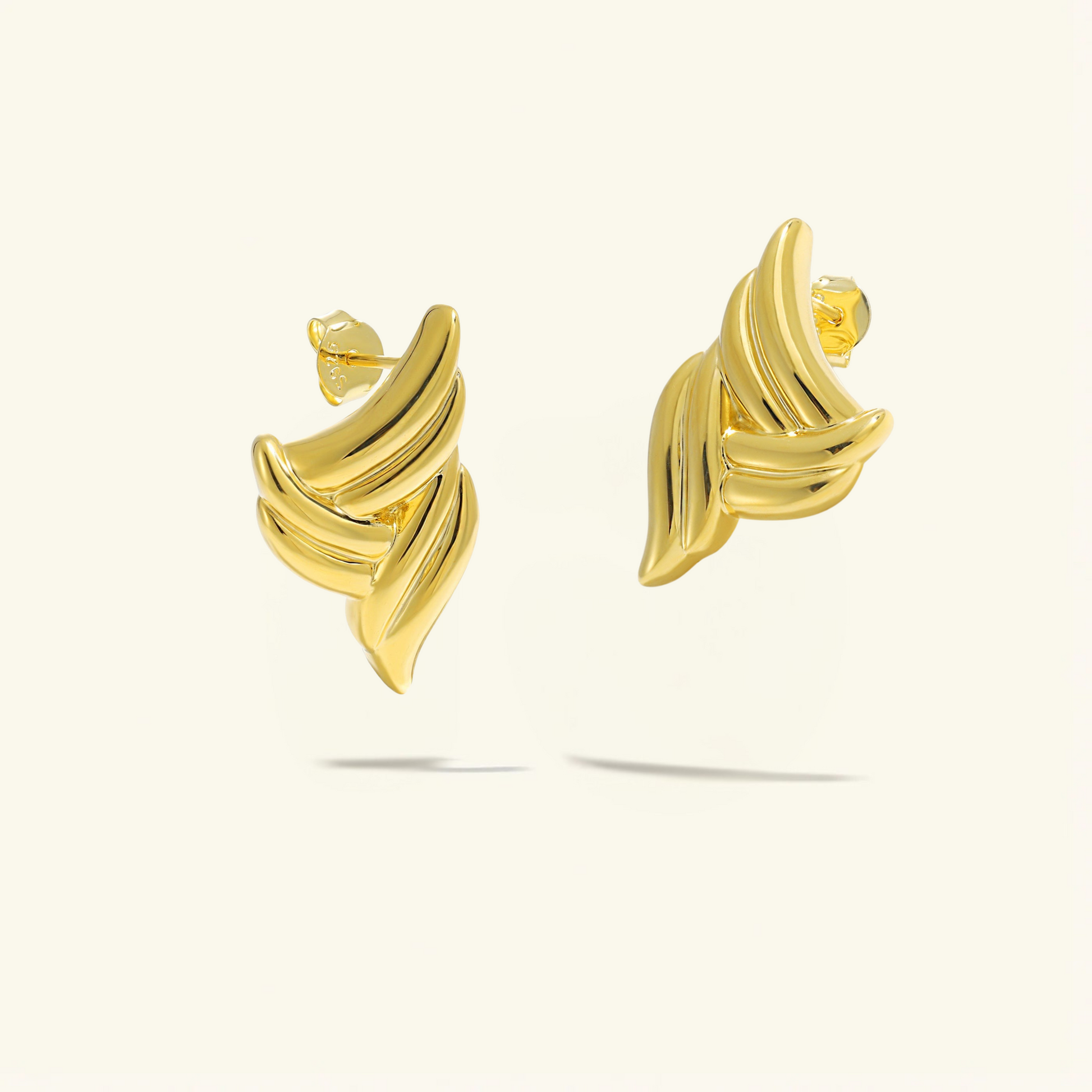 Golden Vine Studs