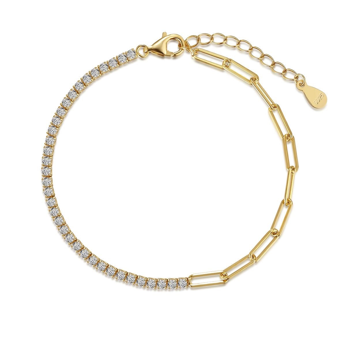 Lumière Half-Tennis Bracelet