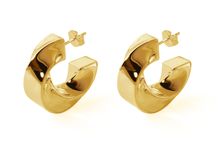 Twisted Hoops - Auralyn Boutique