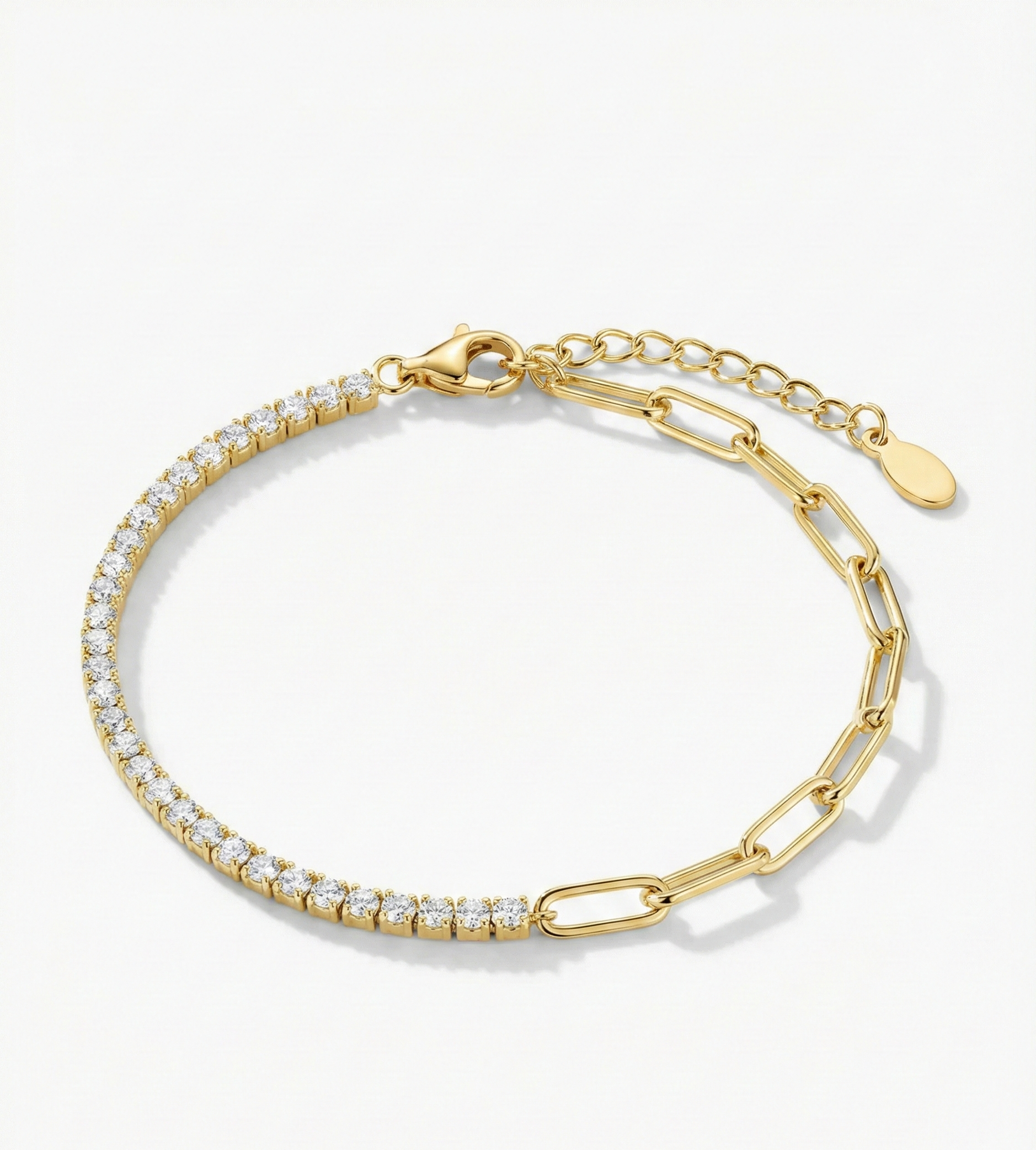 Lumière Half-Tennis Bracelet