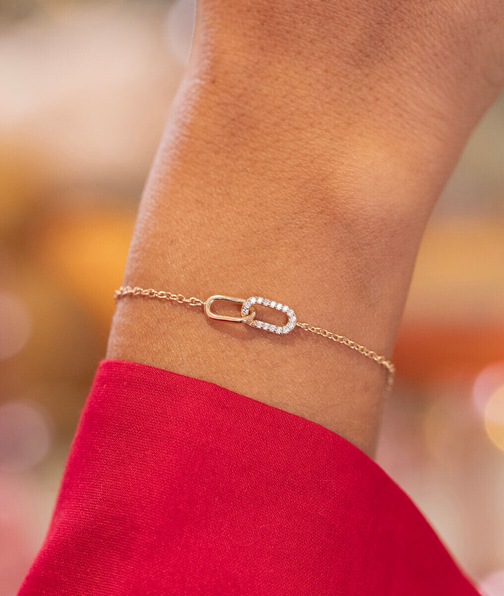 Double locked bracelet