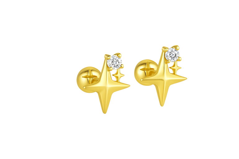 Celestial Trio Stud Collection