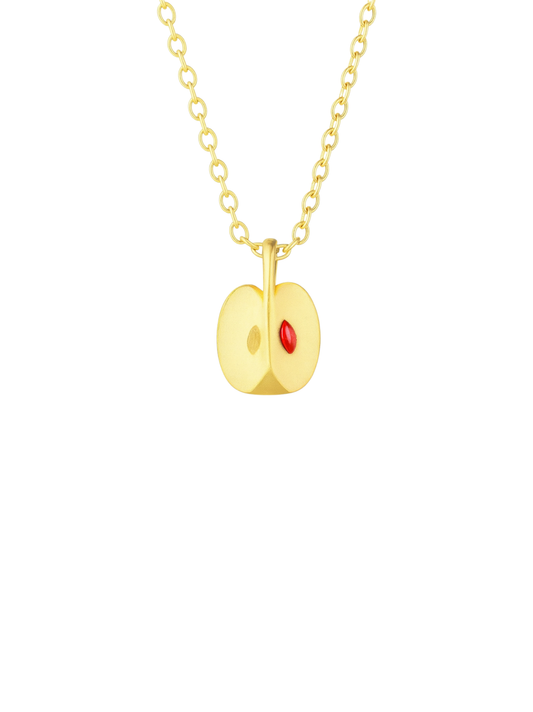 Golden Orchard Pendant Necklace