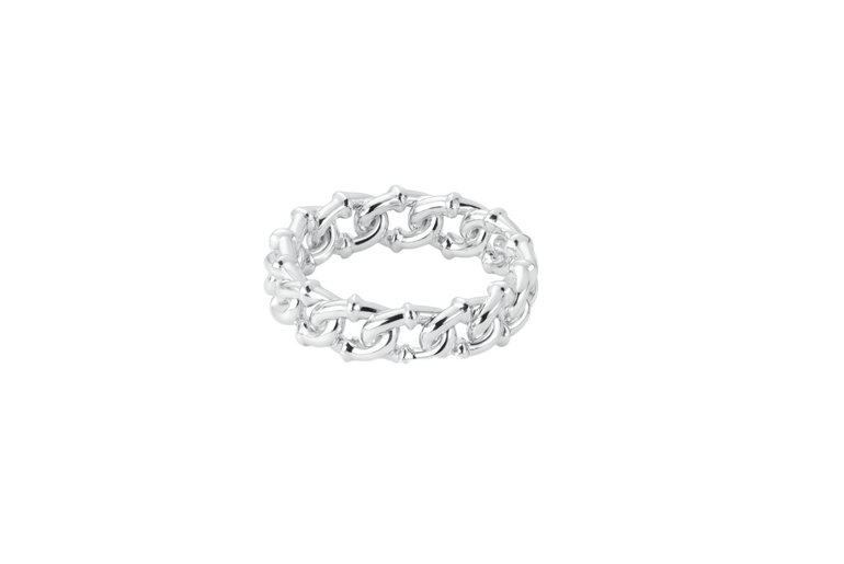 Hollow chain ring