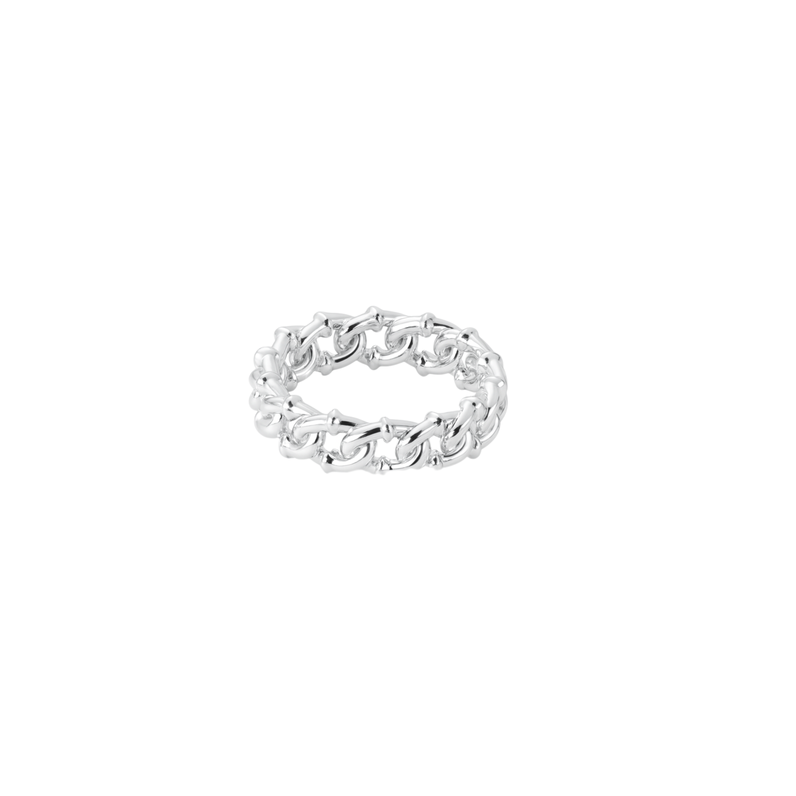 Hollow chain ring