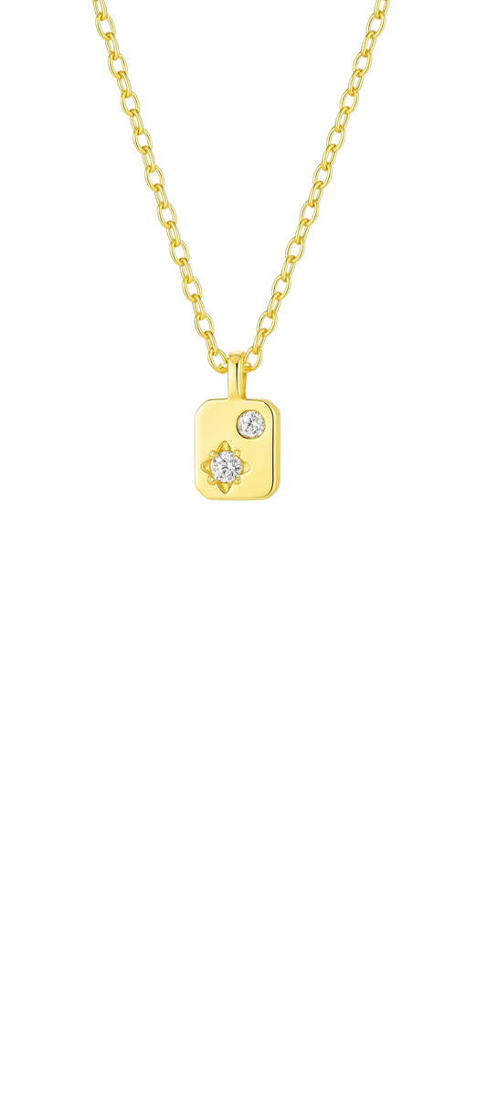 Solaris Mini Pendant Necklace