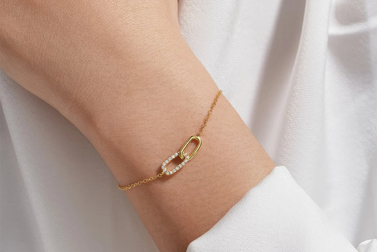 Double locked bracelet