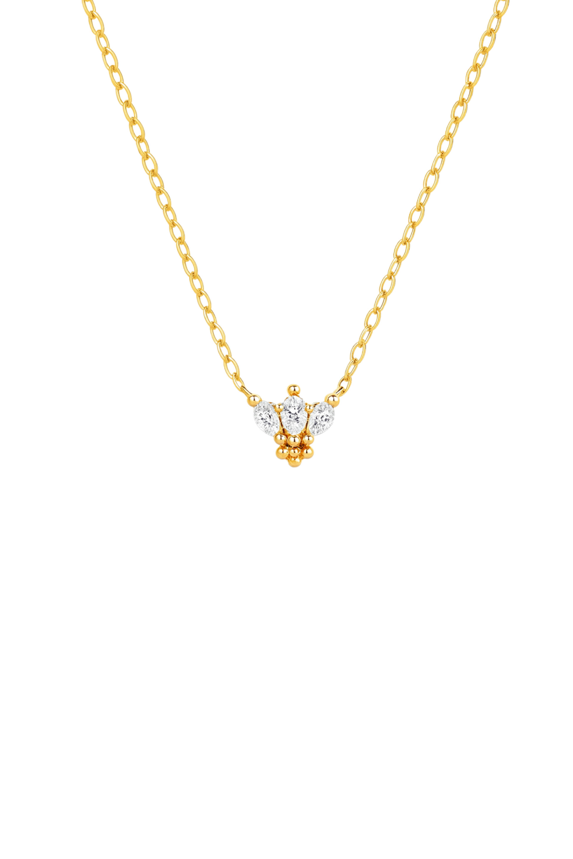 Honeylite Marquise Bee Necklace