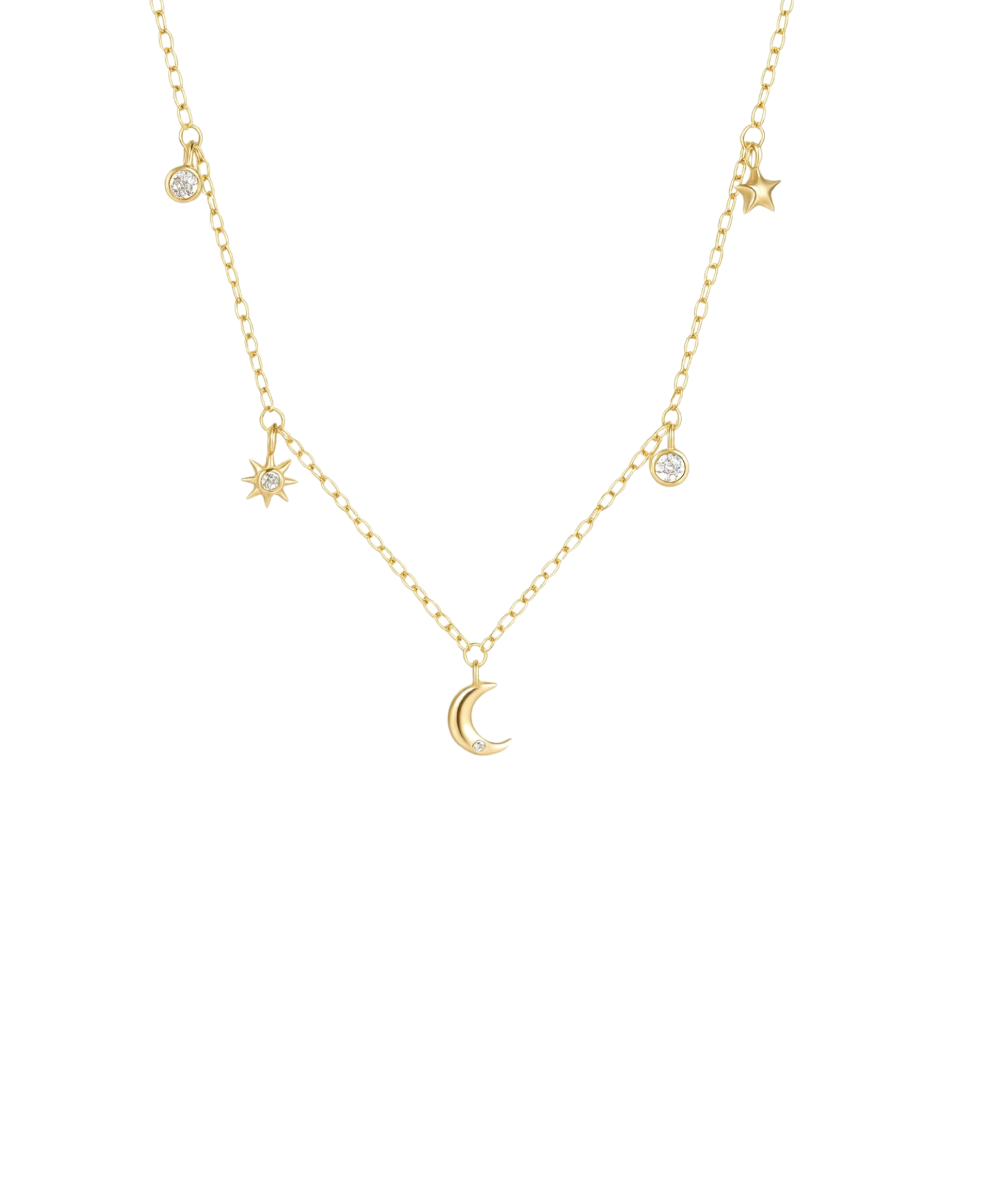 Luna Stardrop Necklace