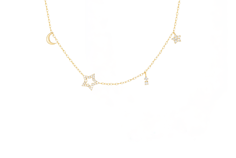 Celestia Charm Necklace