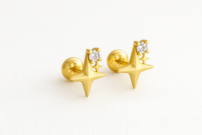 Celestial Trio Stud Collection
