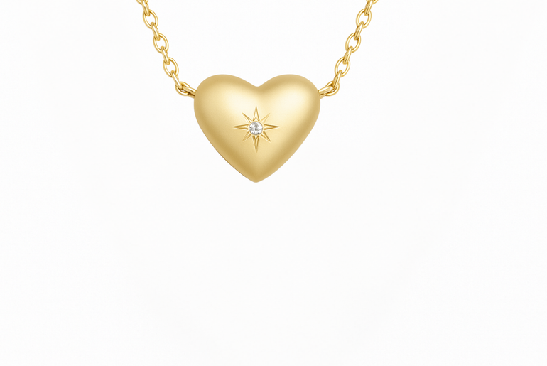 Starlit Heart Necklace
