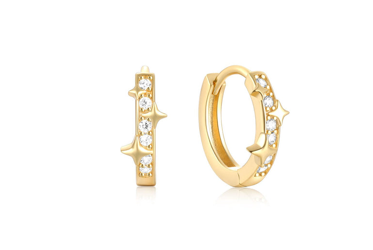 Starlit Mini Hoops