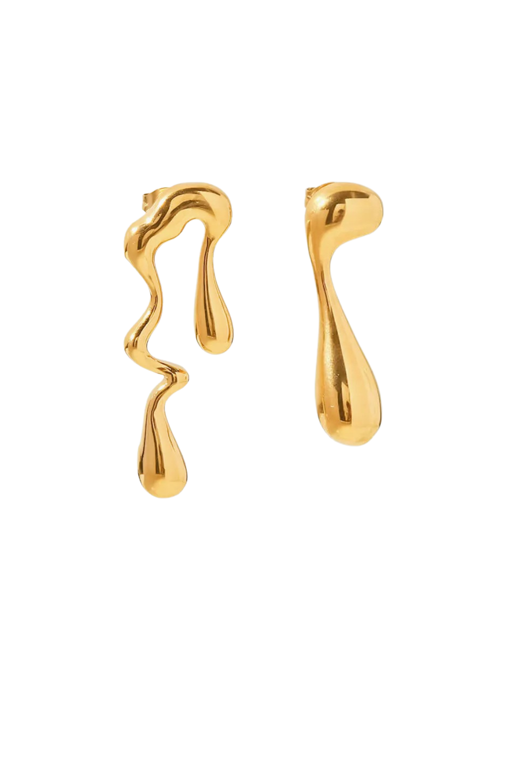 Wavy Tears Earrings