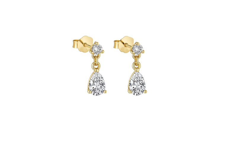 Lumiére Drop Stud Earrings