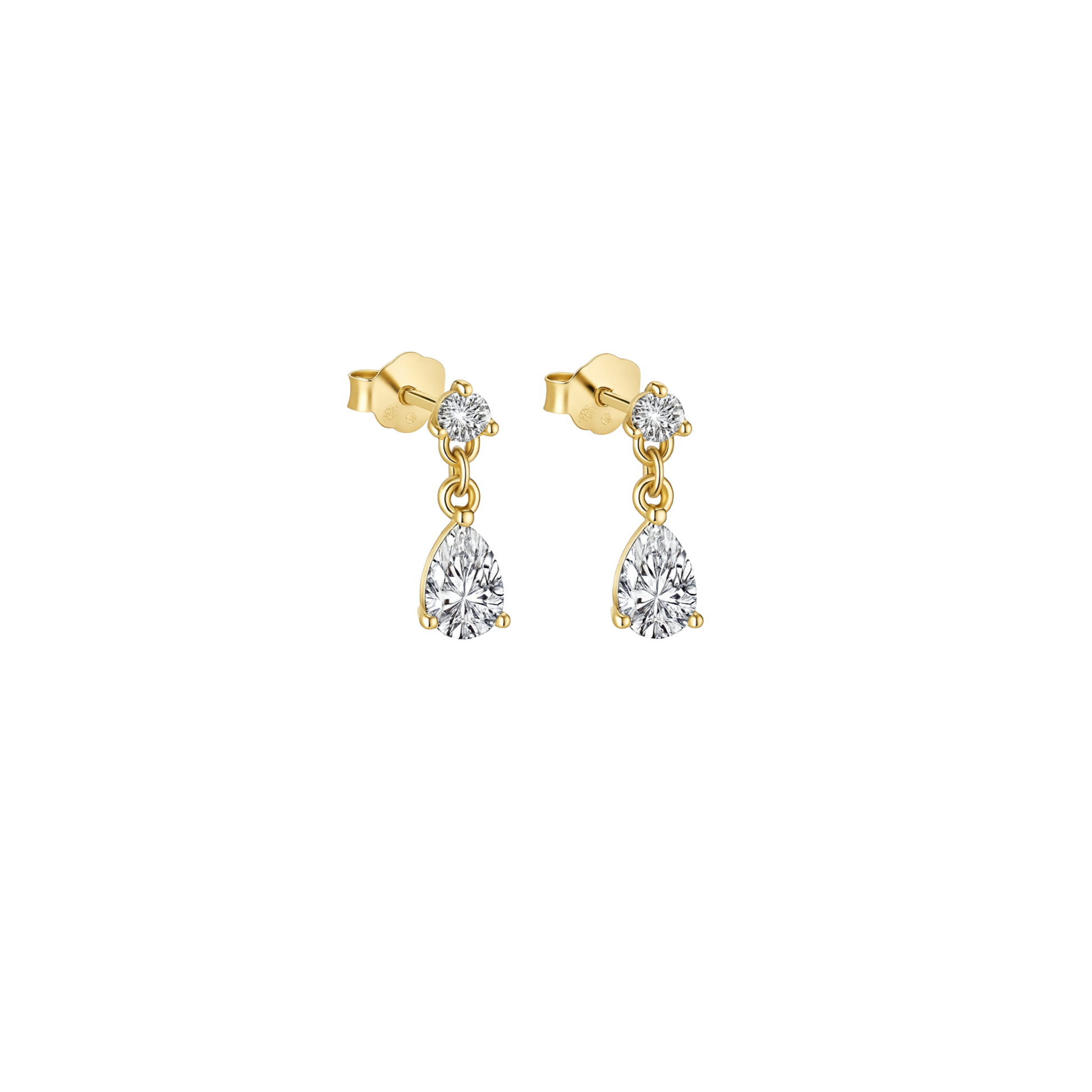 Lumiére Drop Stud Earrings