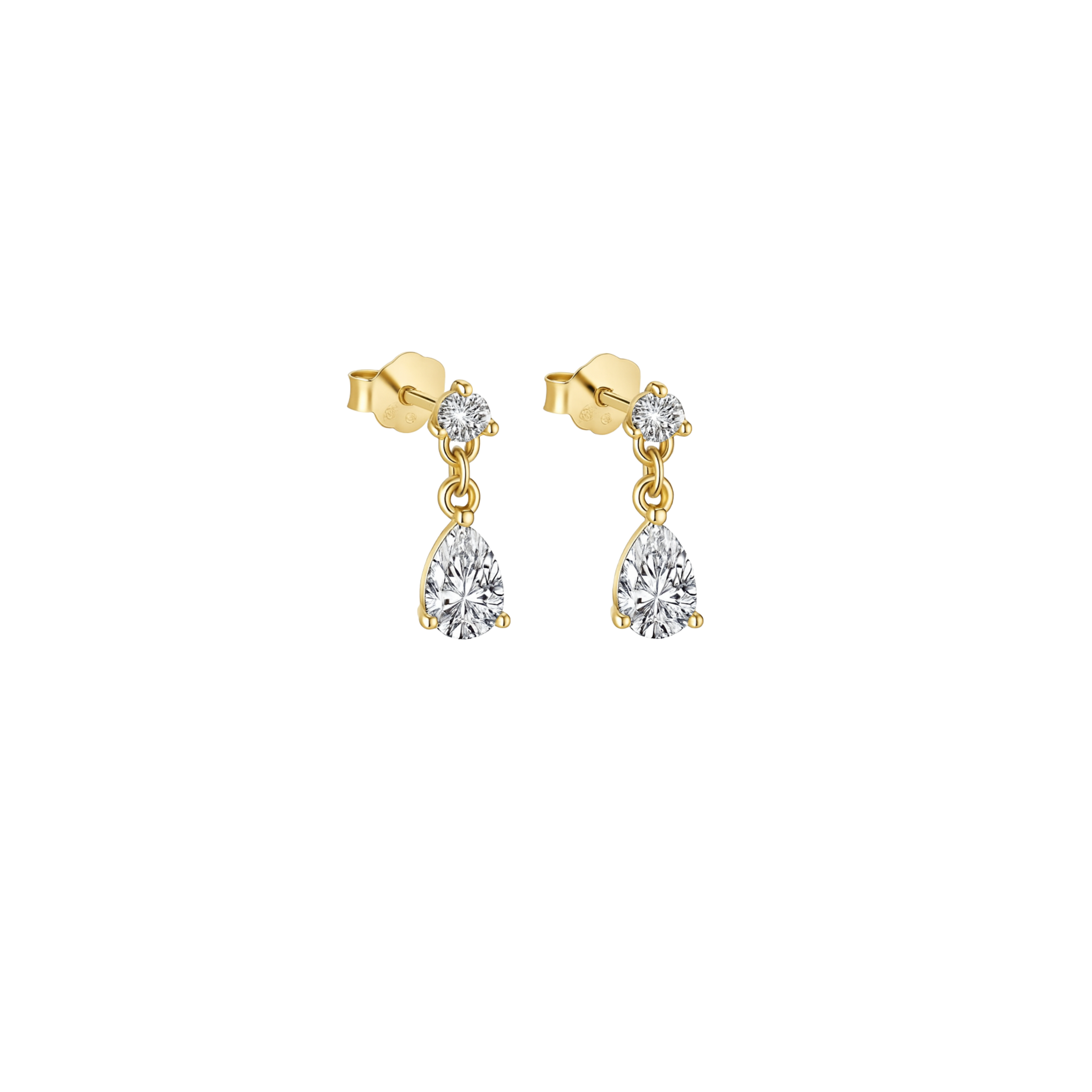 Lumiére Drop Stud Earrings