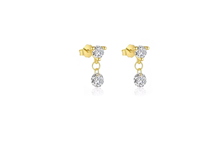 Lumière Mini Dangle Studs