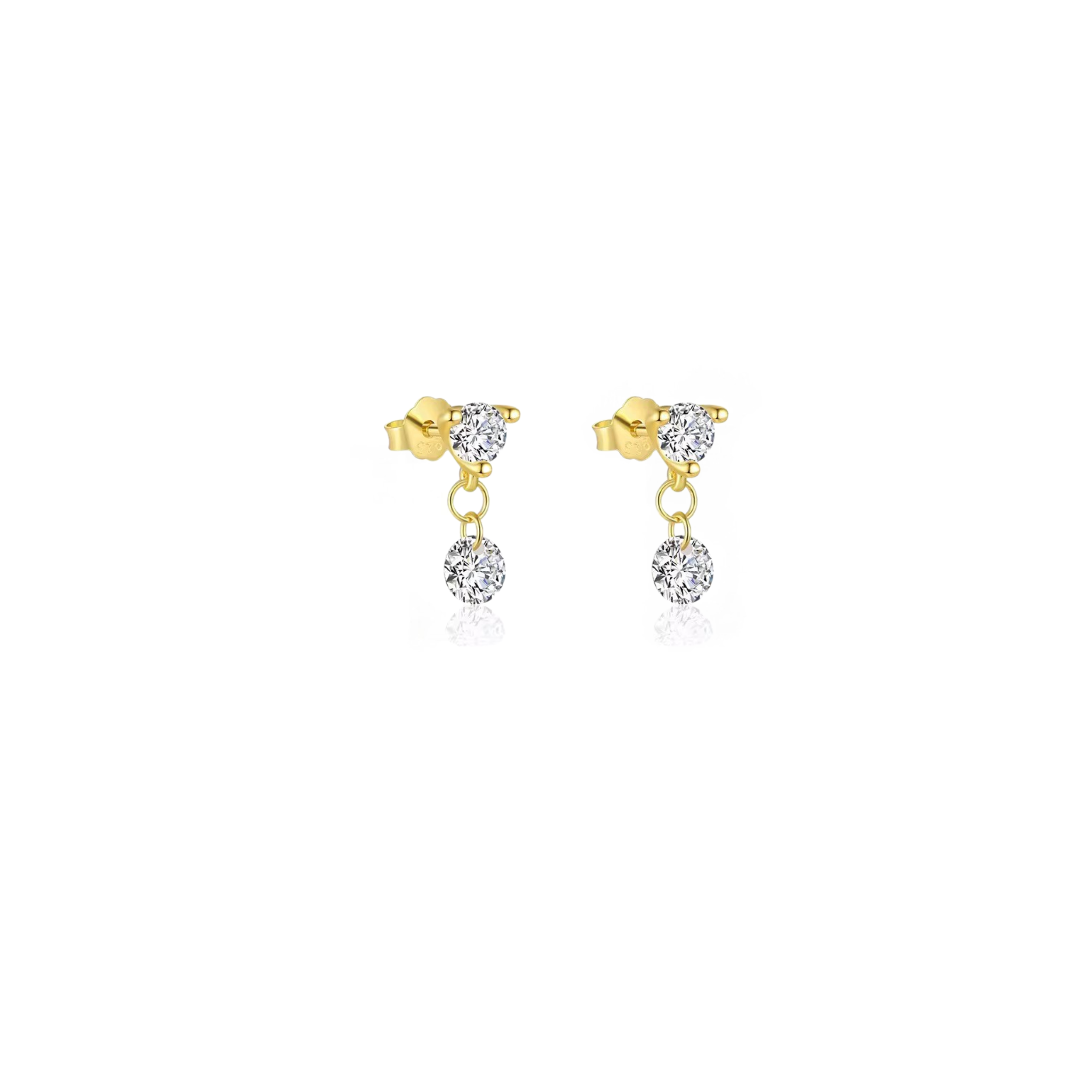 Lumière Mini Dangle Studs