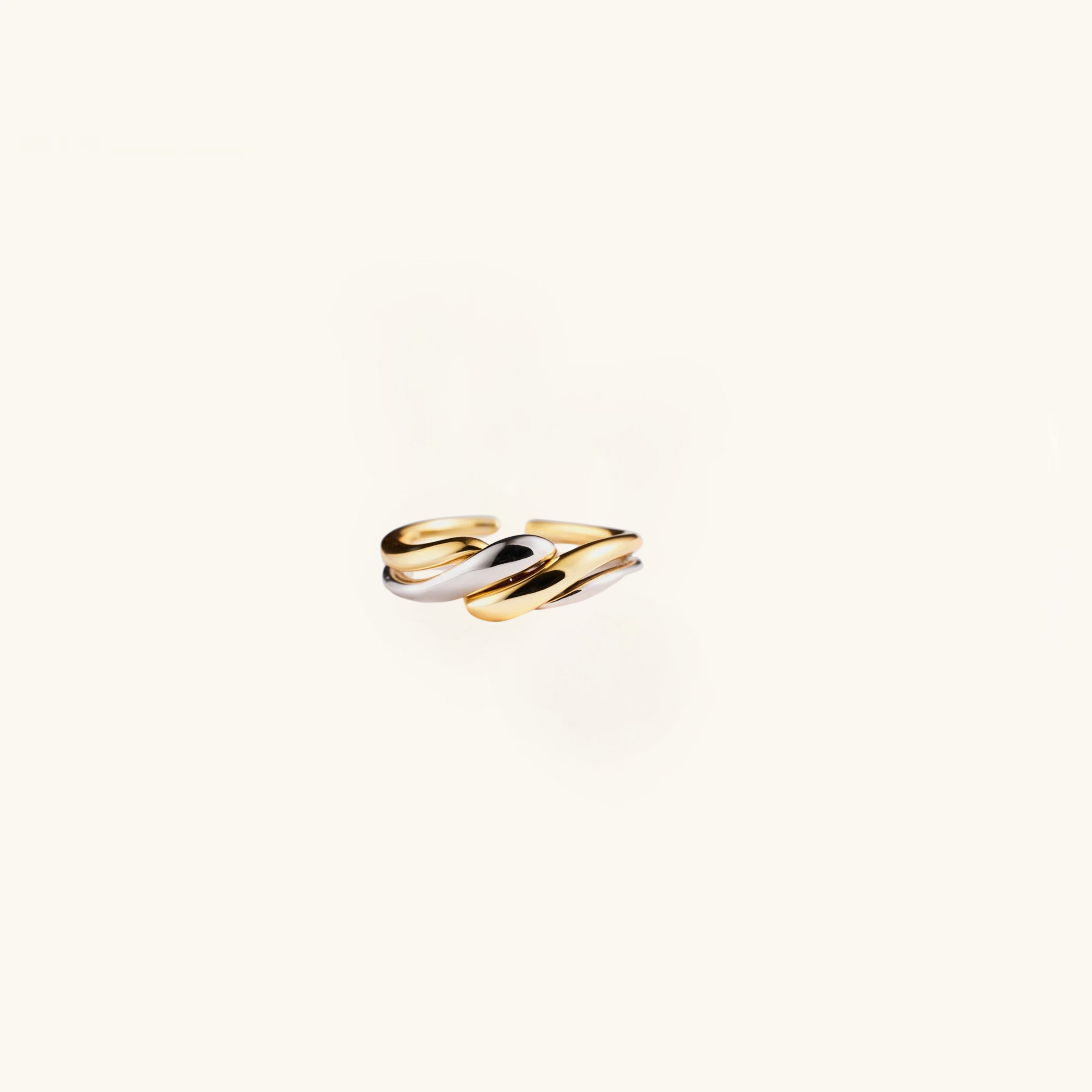 Twisted Open Ring