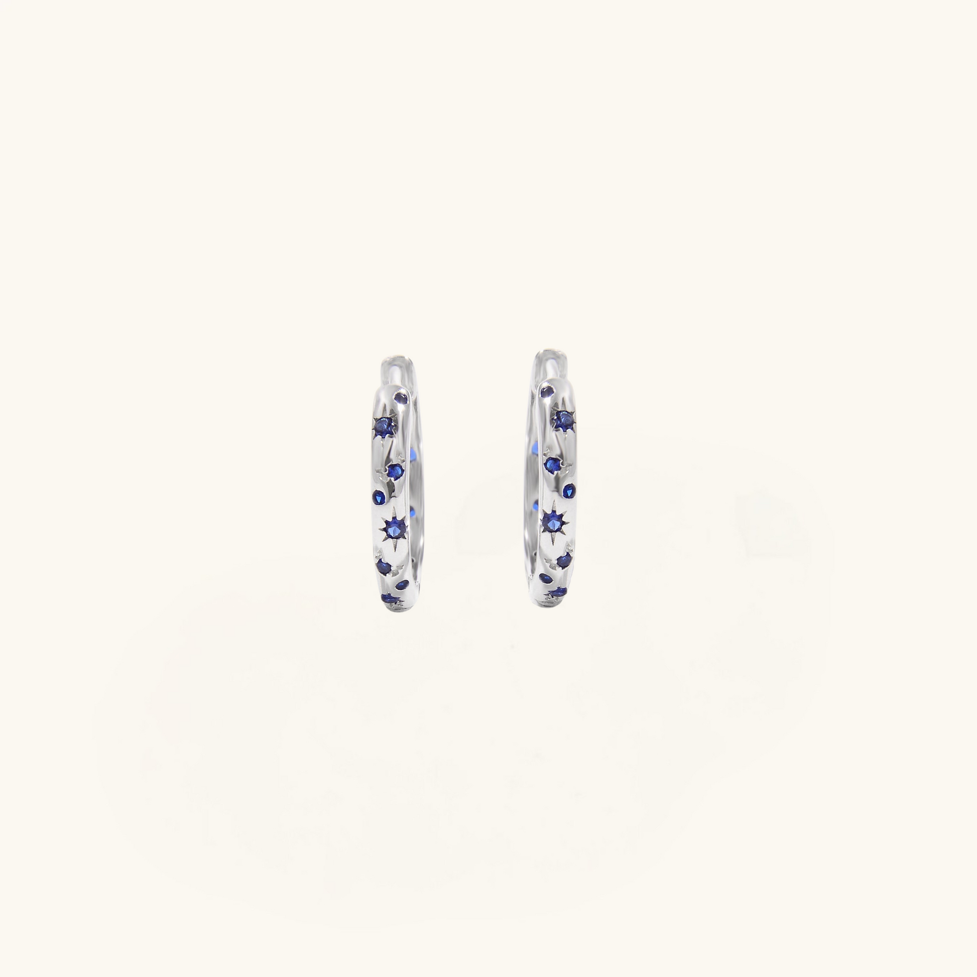 Sparkling sapphire stars