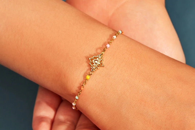 Lotus Bracelet