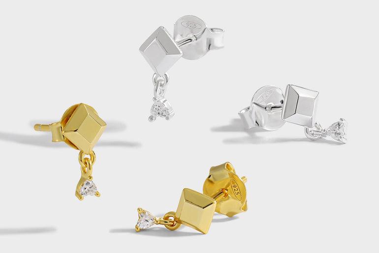 Cubique Spark Earrings