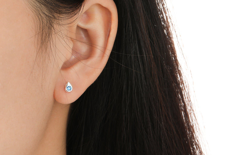 Azure Drop Earrings