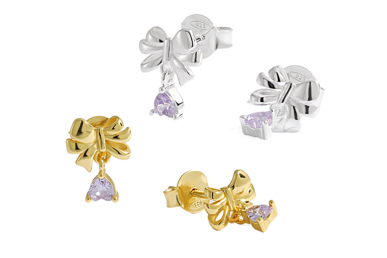 Amour Bow Earrings