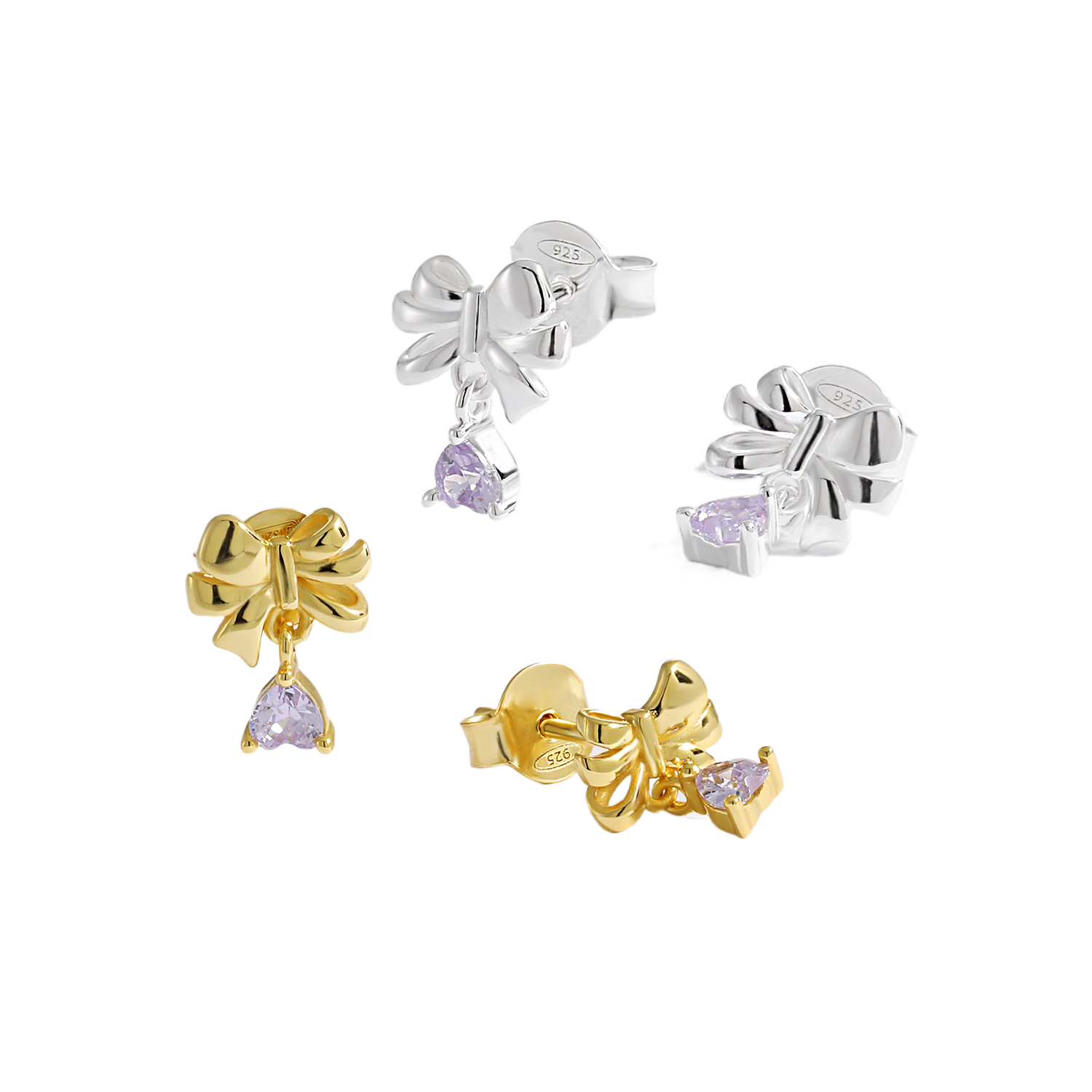 Amour Bow Earrings