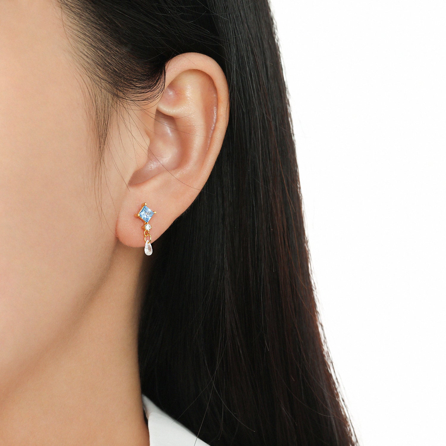 Azure Drop Earrings