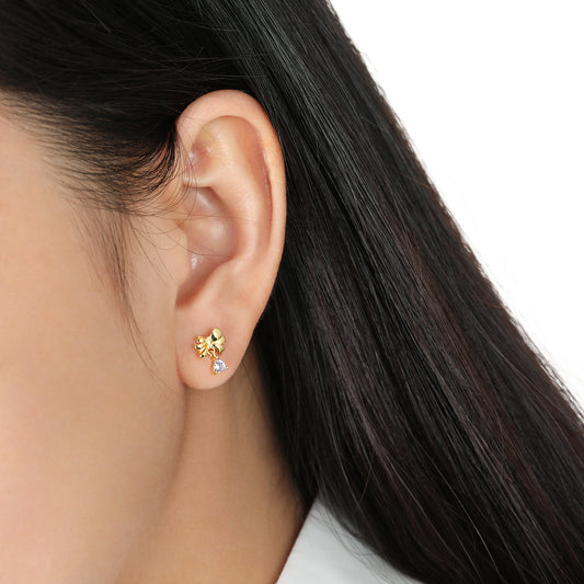 Amour Bow Earrings