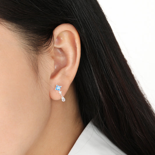 Azure Drop Earrings