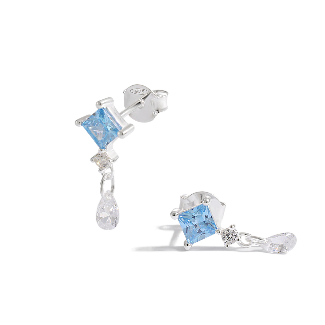 Azure Drop Earrings